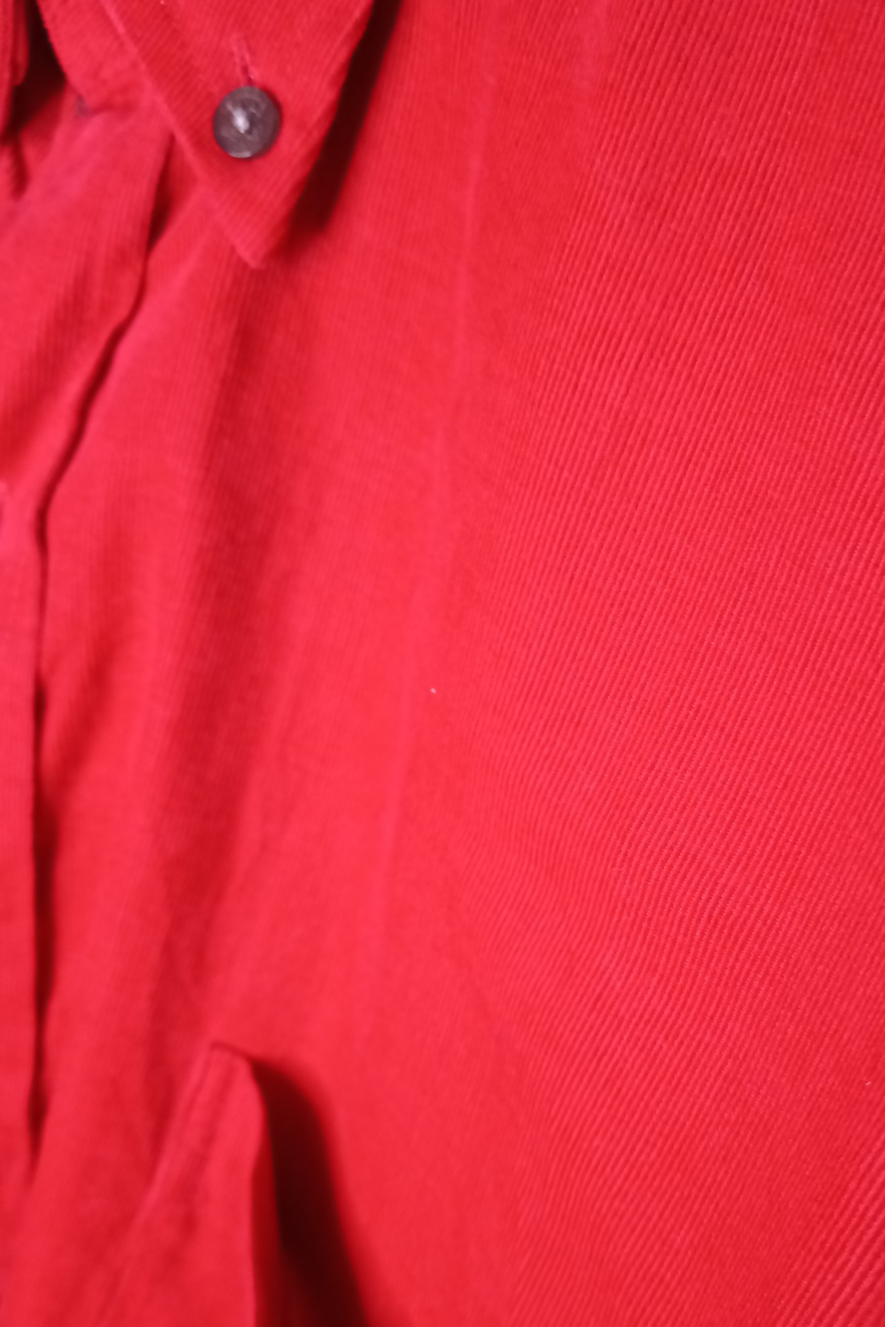 Red Corduroy Shirt